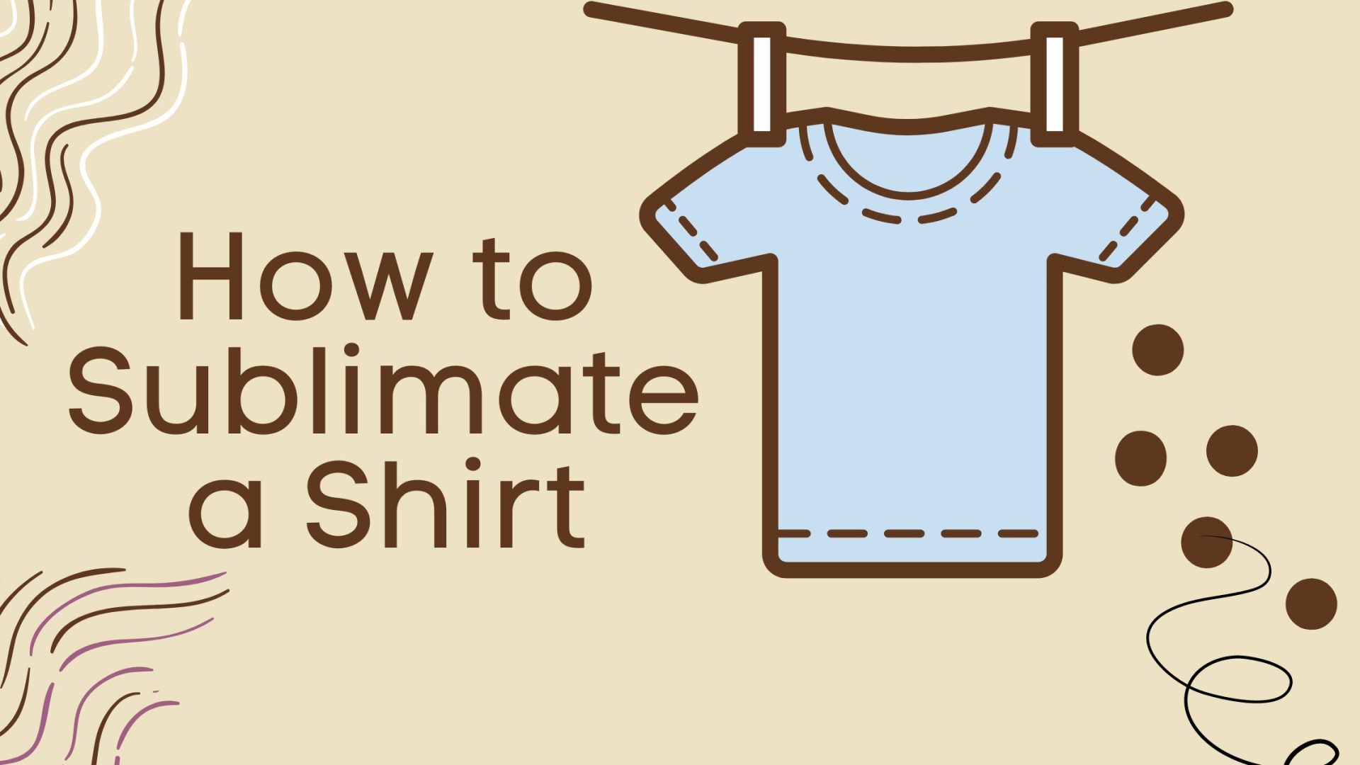 How to Sublimate a Shirt