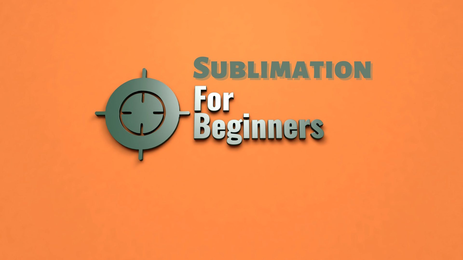 sublimation for beginners