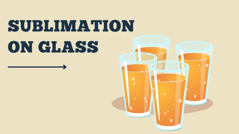 Sublimation on Glass in 5 Easy Steps
