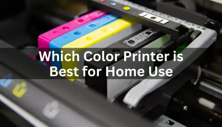 Which Color Printer is Best for Home Use in 2023