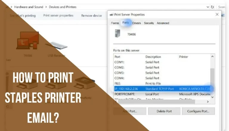 How to Find the Printer Port Name? Types of Printer Port