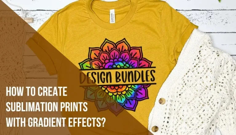 How to Create Sublimation Prints with Gradient Effects| T-Shirts